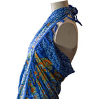 Teal and Orange Mandala Sarong