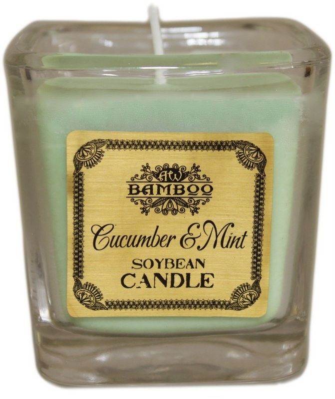 Cucumber Mint Soy Wax Jar Candle
