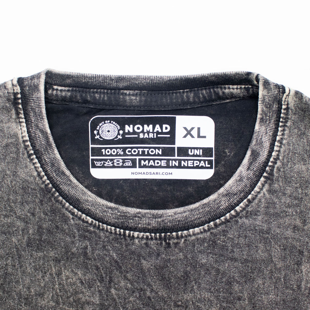 Compass of Life T-Shirt – Charcoal, XL