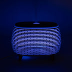 Ribbed Aroma Diffuser with Colour-Changing Light