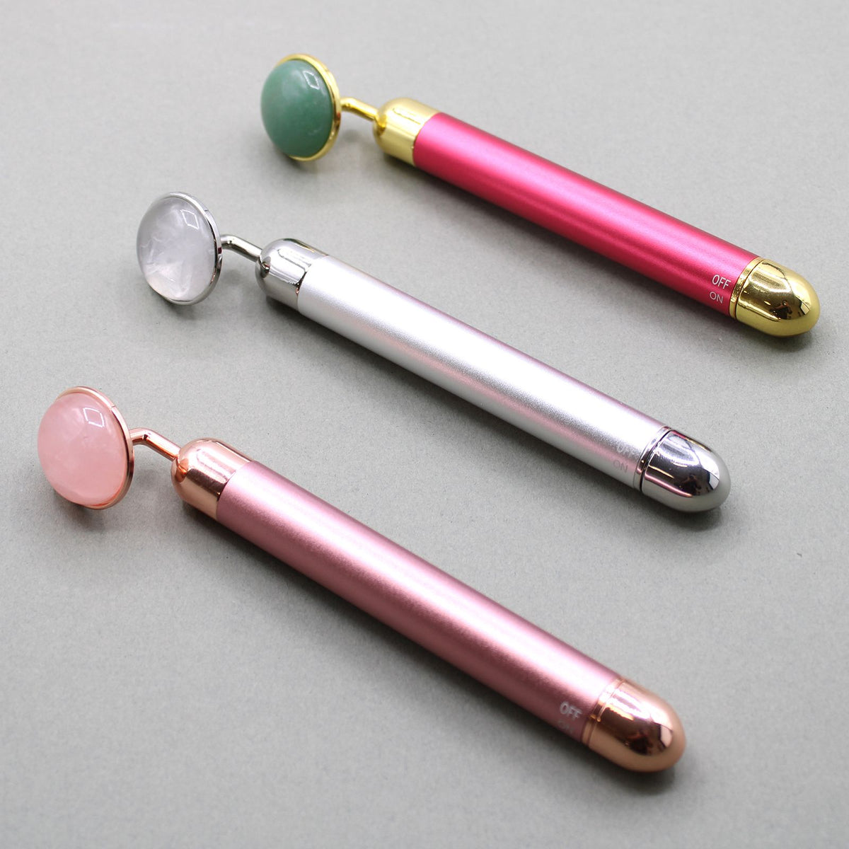 Jade Vibration Pad Face Roller