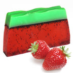 Strawberry Scented Soap Slice