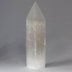 Selenite Pencil Point Tower – 20cm