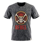 Nomad Sari Rebel Charcoal T-Shirt – Medium