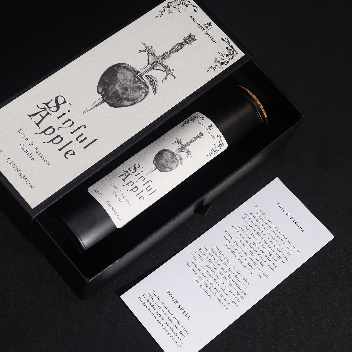 Sinful Apple Ancient Witch Ritual Candle