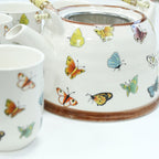 Butterfly Herbal Teapot Set