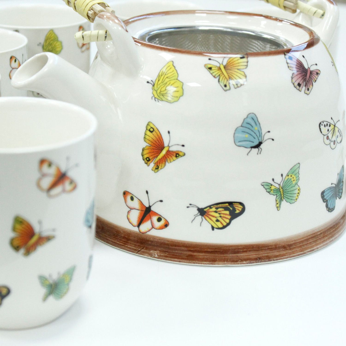 Butterfly Herbal Teapot Set