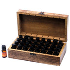 Mango Wood Floral Carved Aromatherapy Box