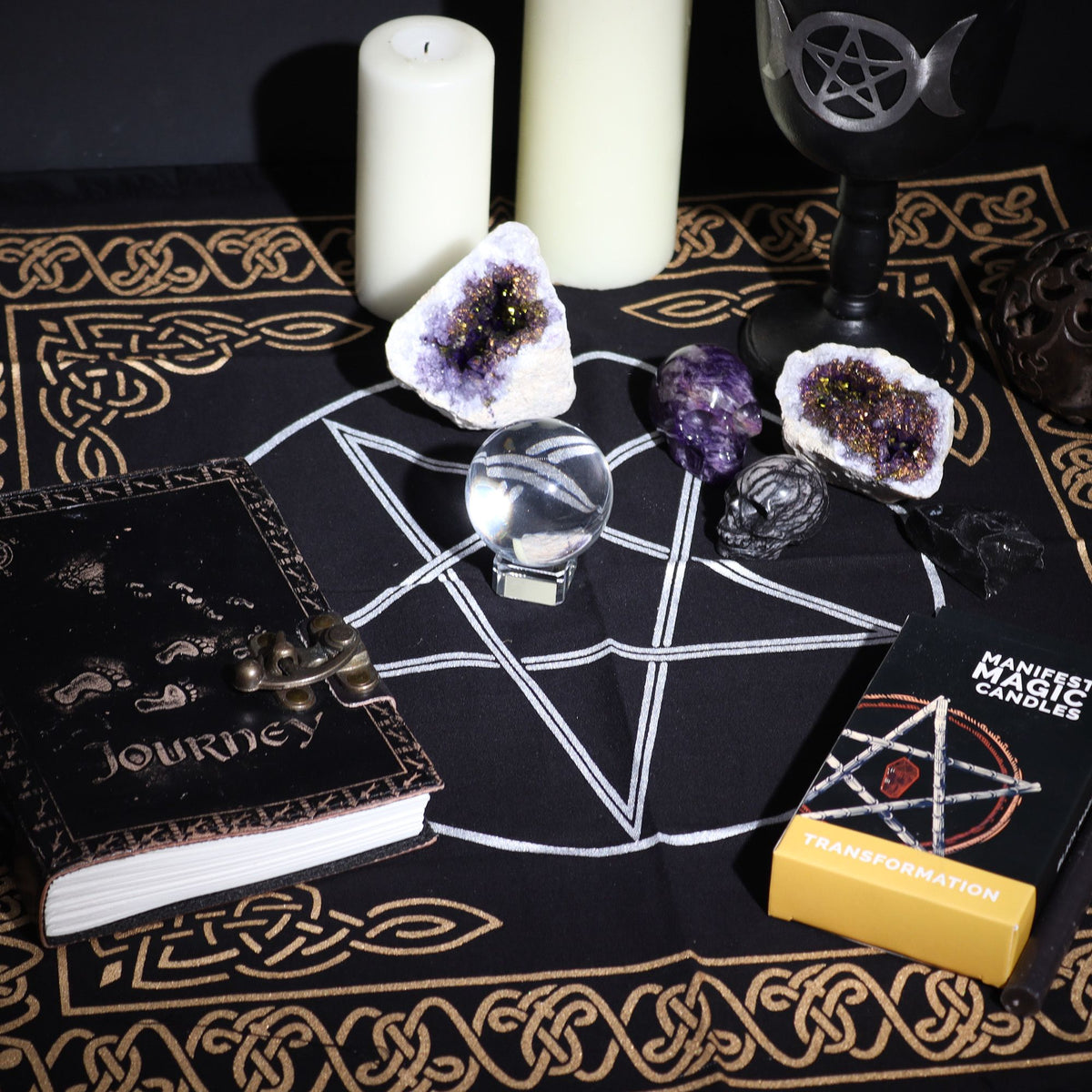Pentagon Esoteric Altar Cloth