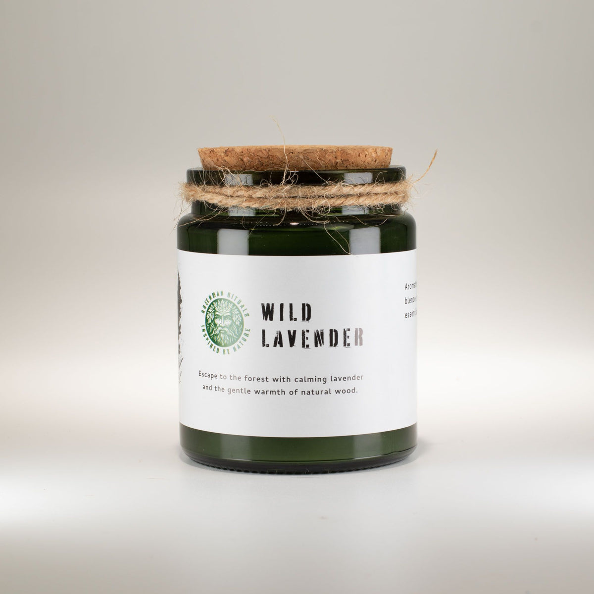 Wild Lavender Woodwick Soy Candle