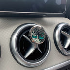 Pewter Yoga Chakra Car Diffuser Kit – 30mm