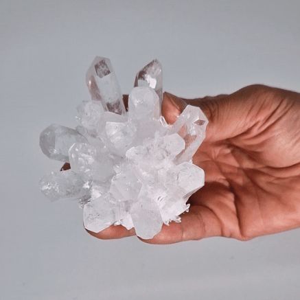 Clear Quartz Cluster – Approx. 250–300g