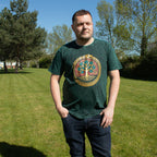 Tree of Life Green Cotton T-Shirt – XL