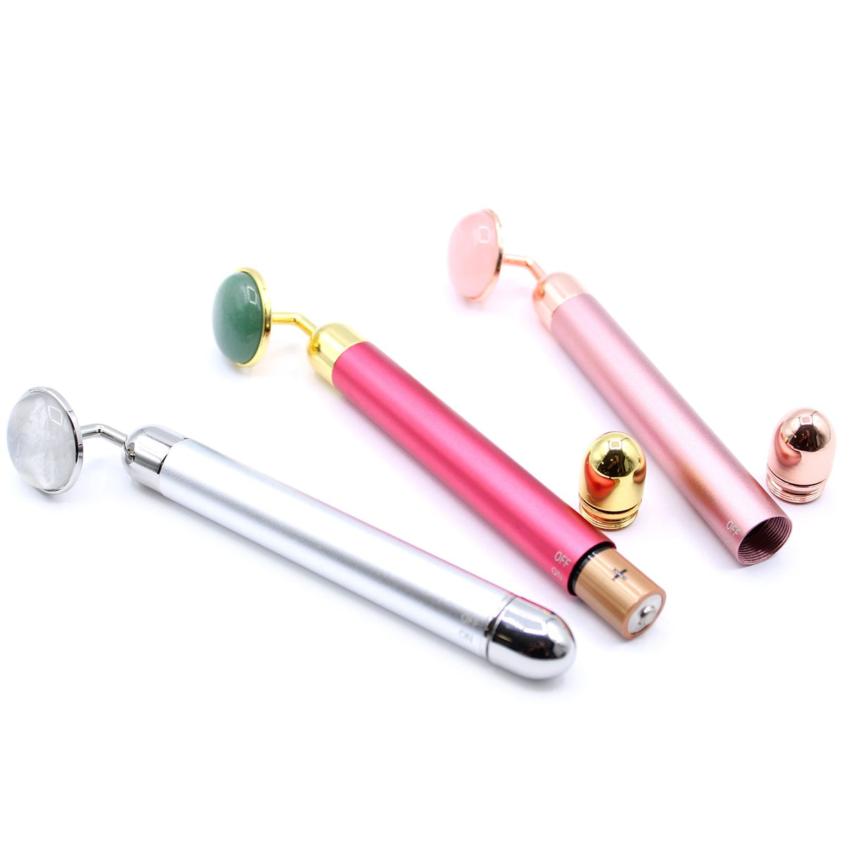 Jade Vibration Pad Face Roller