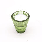 Flip Glass Dinner Candle & Tealight Holders – Garden Jade
