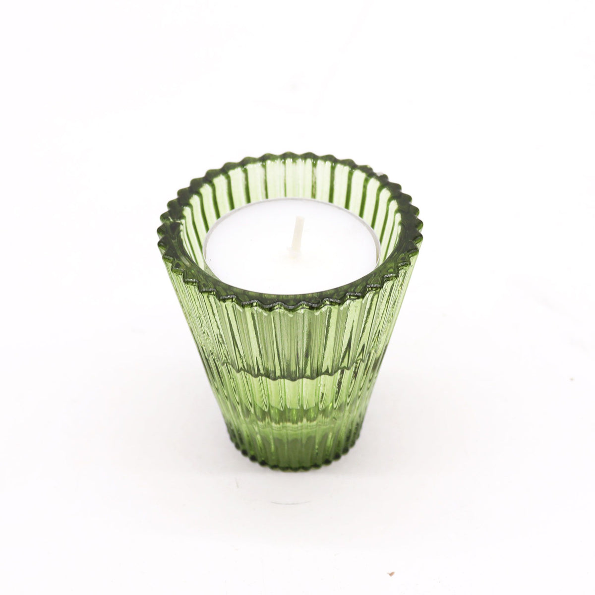 Flip Glass Dinner Candle & Tealight Holders – Garden Jade
