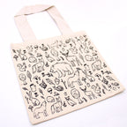 Forest Life Cotton Shopping Bag – 38 × 42cm