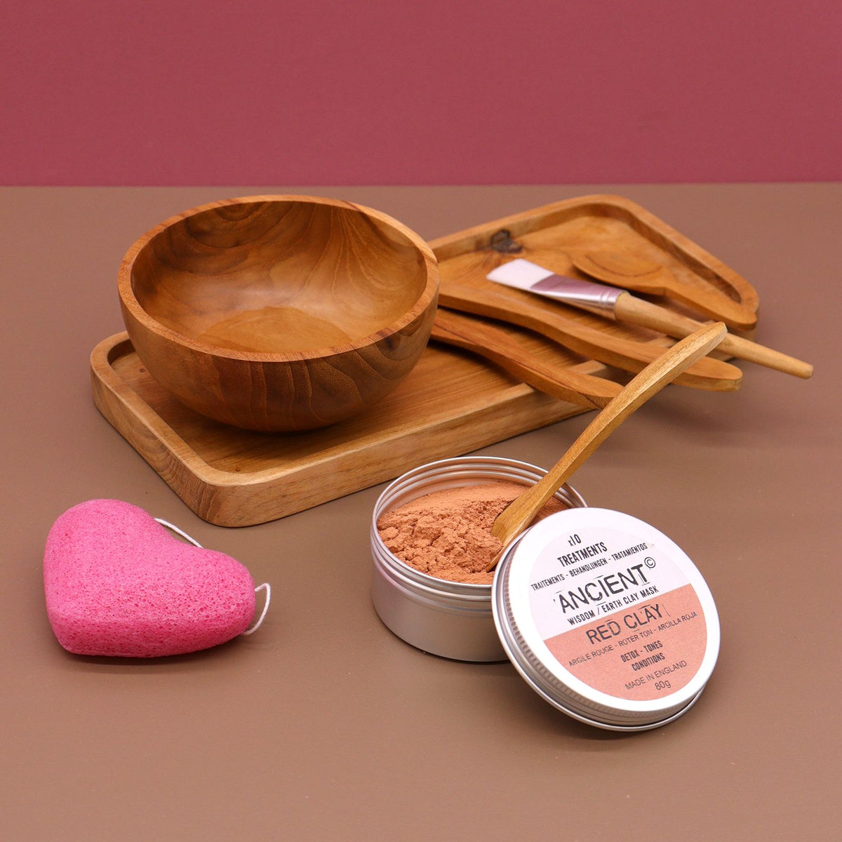Spa Clay and Wax Application Set