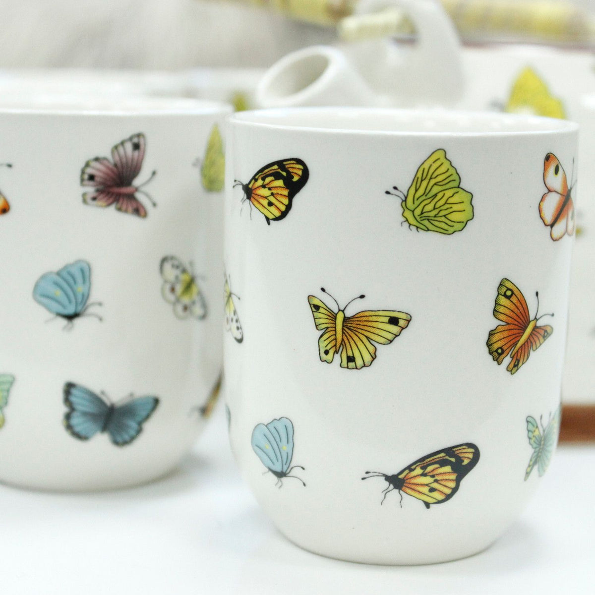 Butterfly Herbal Teapot Set