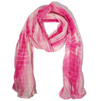 Pink Party Shine Scarf with Gold Thread – 180 x 50cm