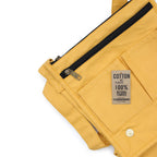 Cotton Canvas Messenger Bag – Graphite