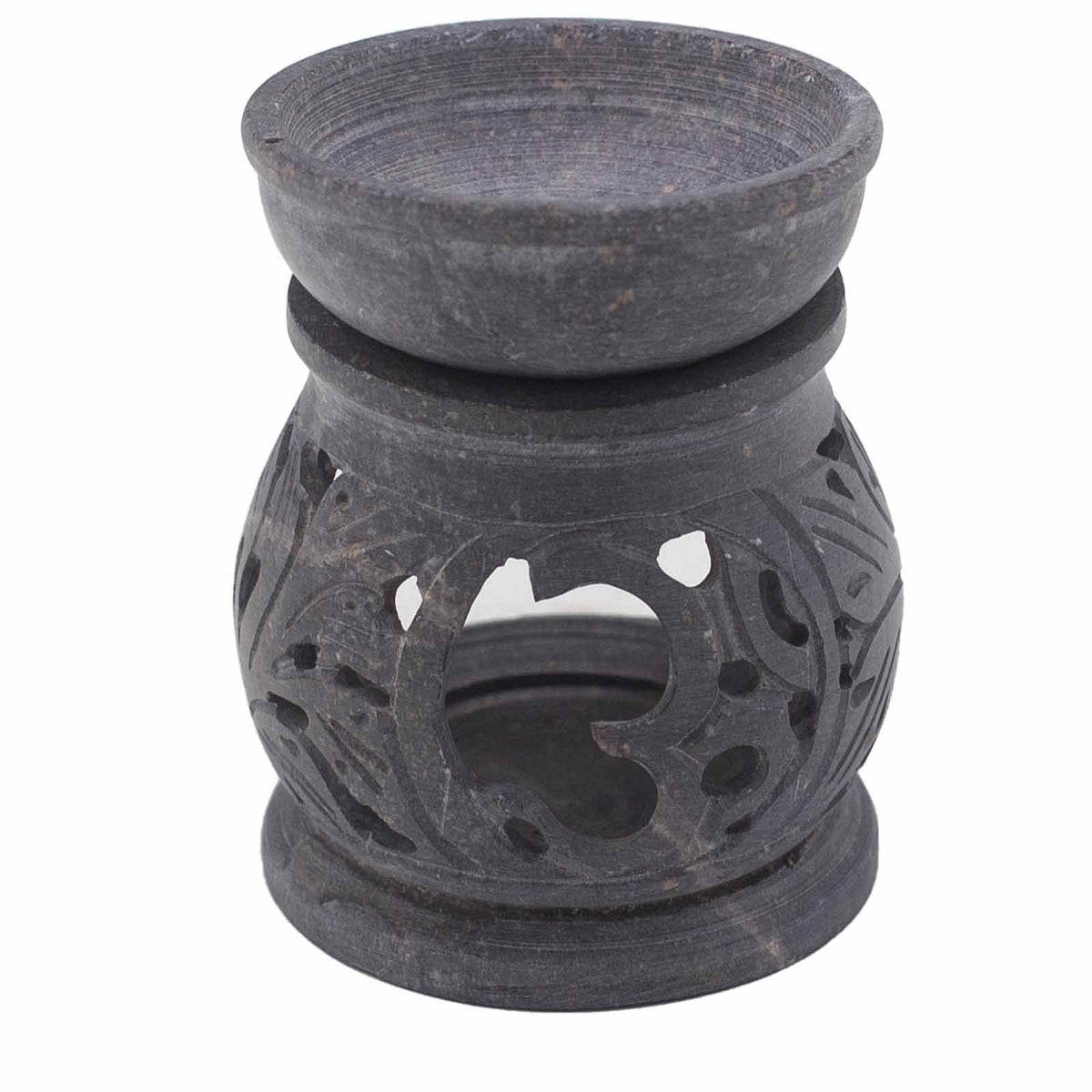 Om Symbol Soapstone Oil Burner – 8cm