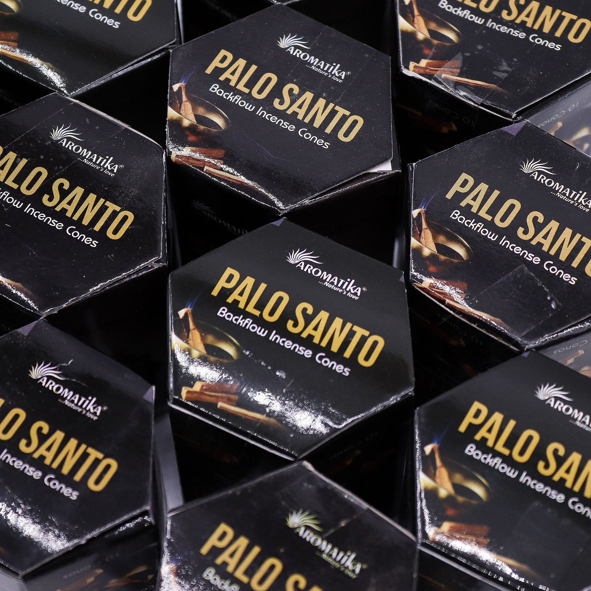 Palo Santo Masala Backflow Incense Cones – Pack of 10