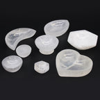 Selenite Moon Bowl – 15cm