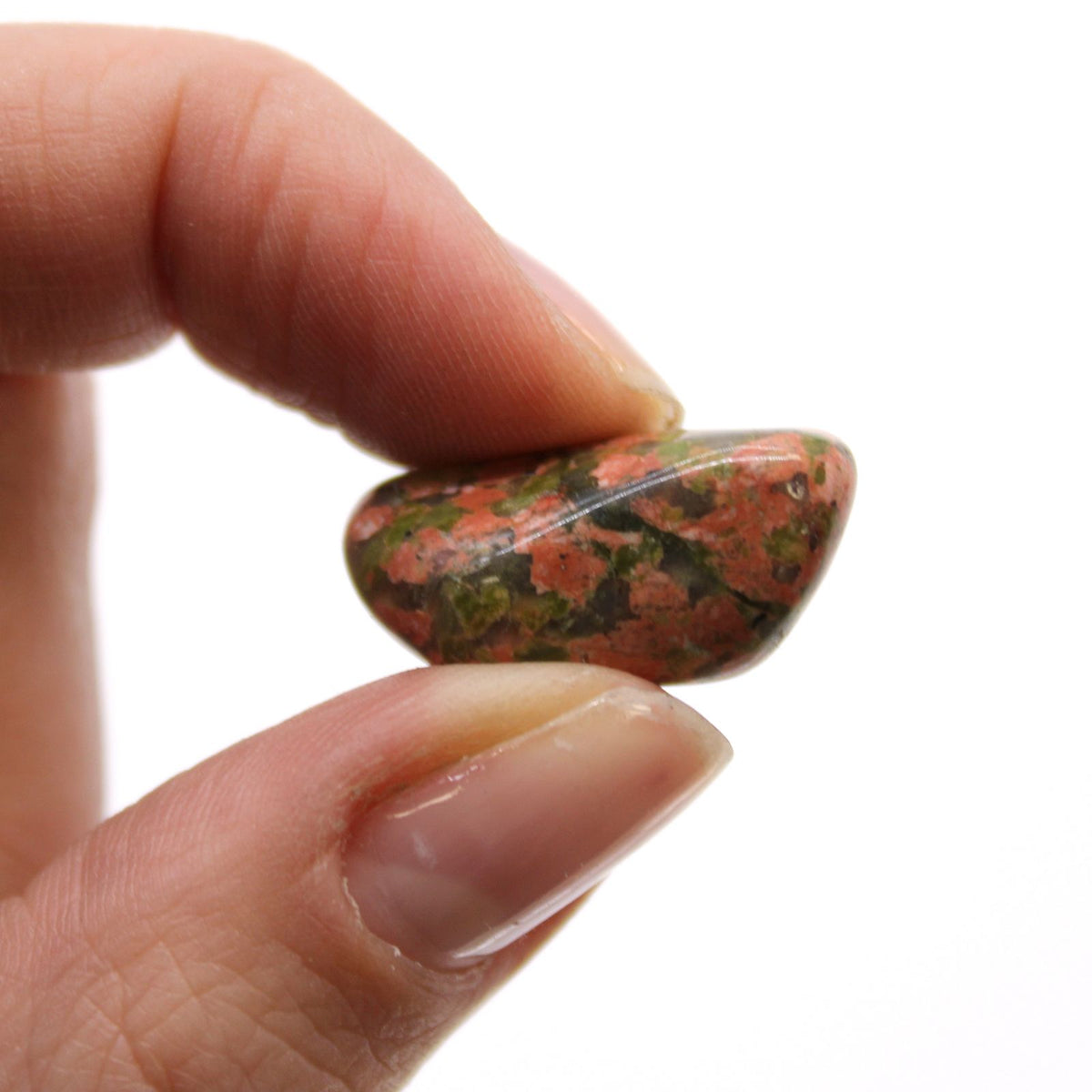 Unakite Tumble Stones – 24 Small Pieces