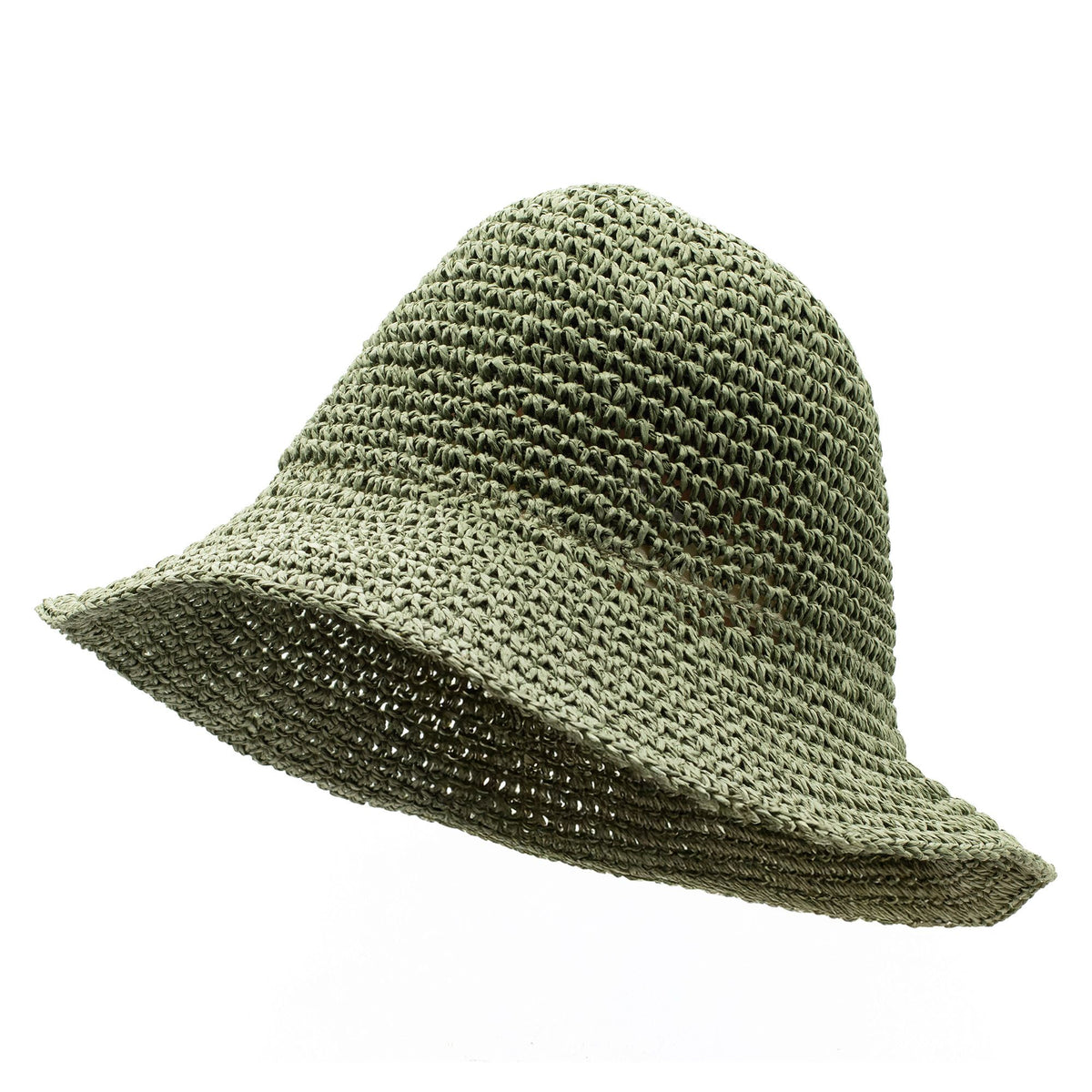 Moss Green Floppy Straw Sun Hat – Nomad Sari