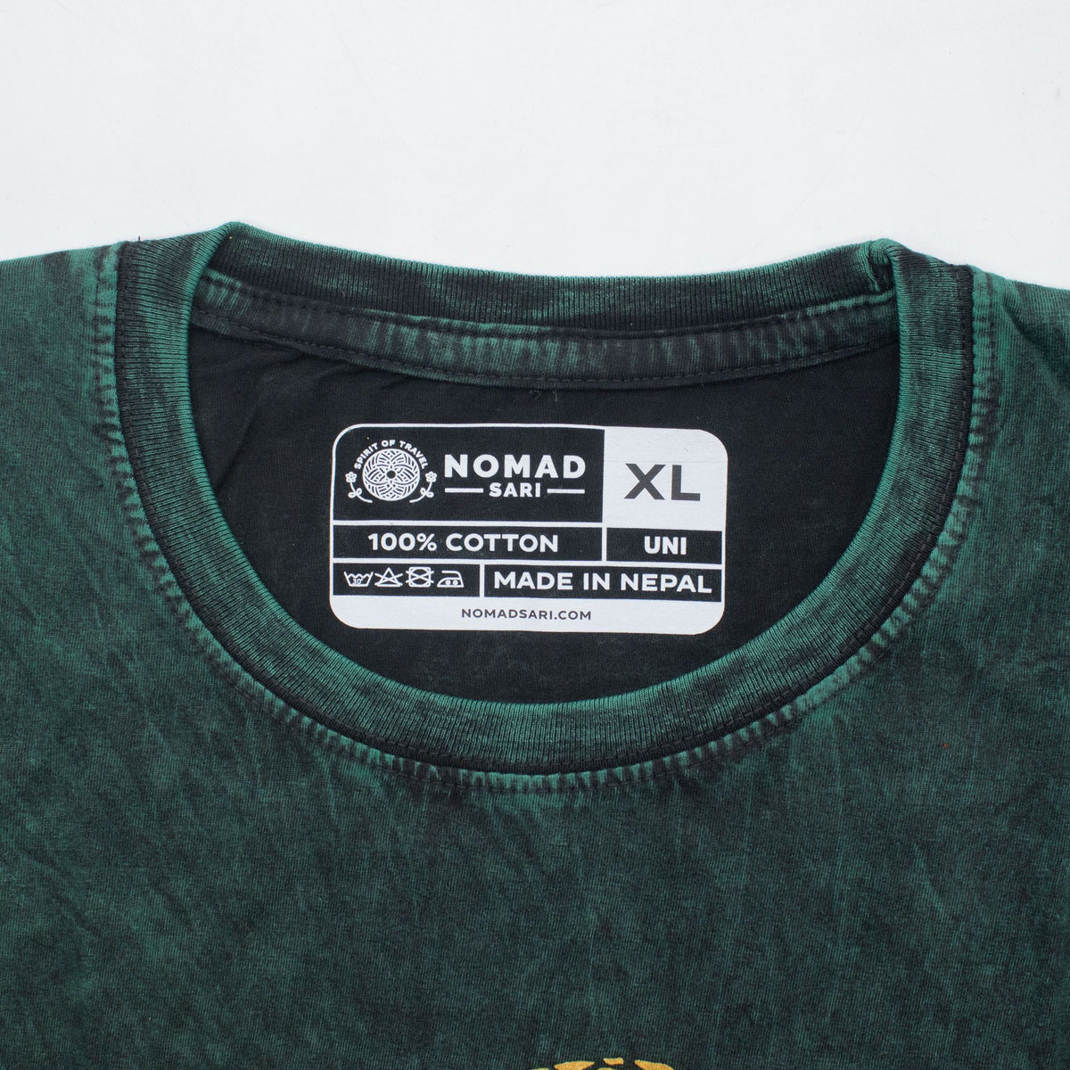 Tree of Life Green Cotton T-Shirt – XL
