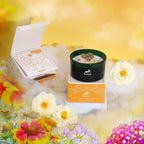 The Lion Crystal Flower Candle