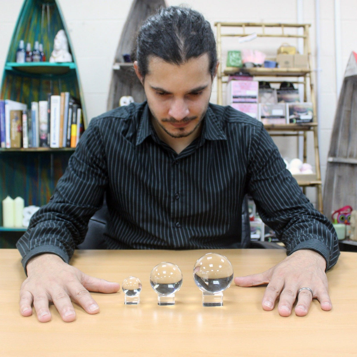 Crystal Ball with Stand – 50mm
