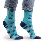 Pentagram and Evil Eye Bamboo Socks – UK 4–7