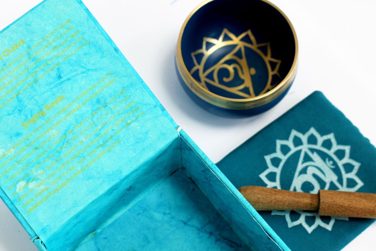 Throat Chakra Singing Bowl