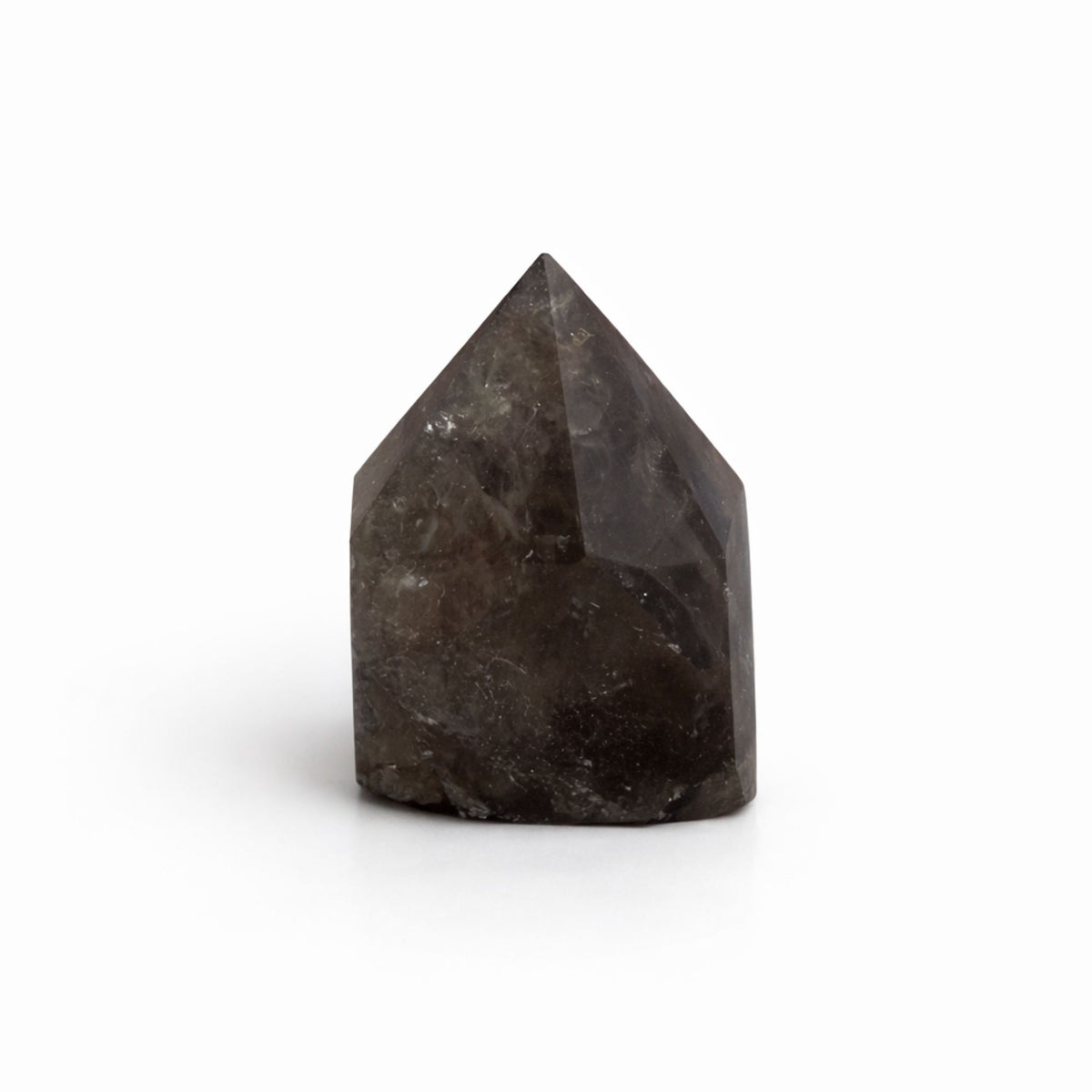 Smoky Quartz Polished Gemstone Points – Approx. 5–6 Pieces