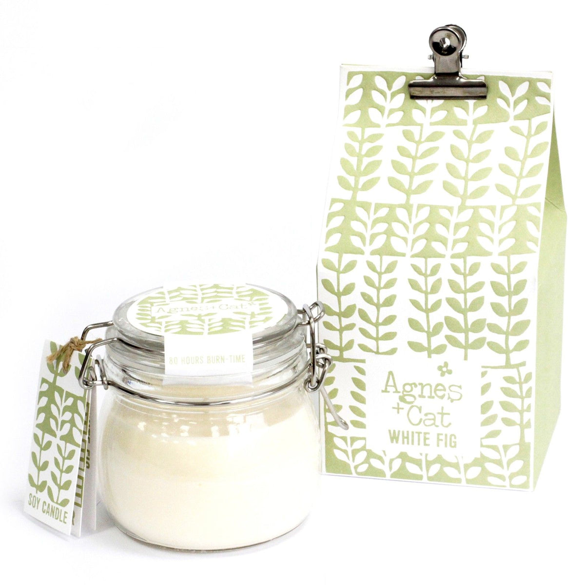 White Fig Soy Wax Kilner Jar Candle – 400ml
