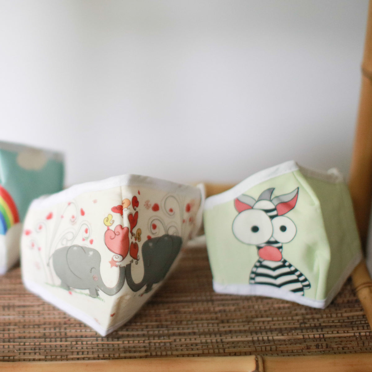 Love Elephants Reusable Fashion Face Covering