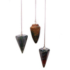 Bloodstone Gemstone Pendulum