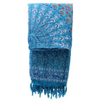 Teal and Orange Mandala Sarong