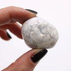 White Howlite Magnesite Tumble Stones – 6