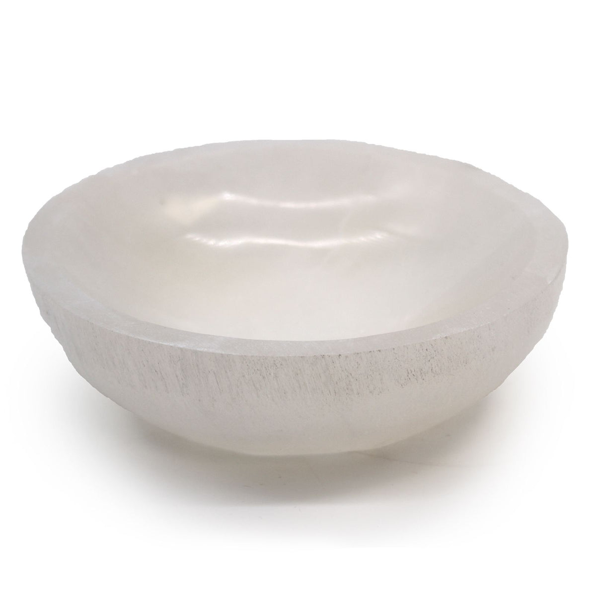 Selenite Round Bowl – 15cm