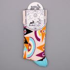 Psychedelic Evil Eye Bamboo Socks – UK 4–7