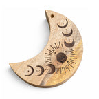 Moon-Shaped Tarot Card Sliding Box