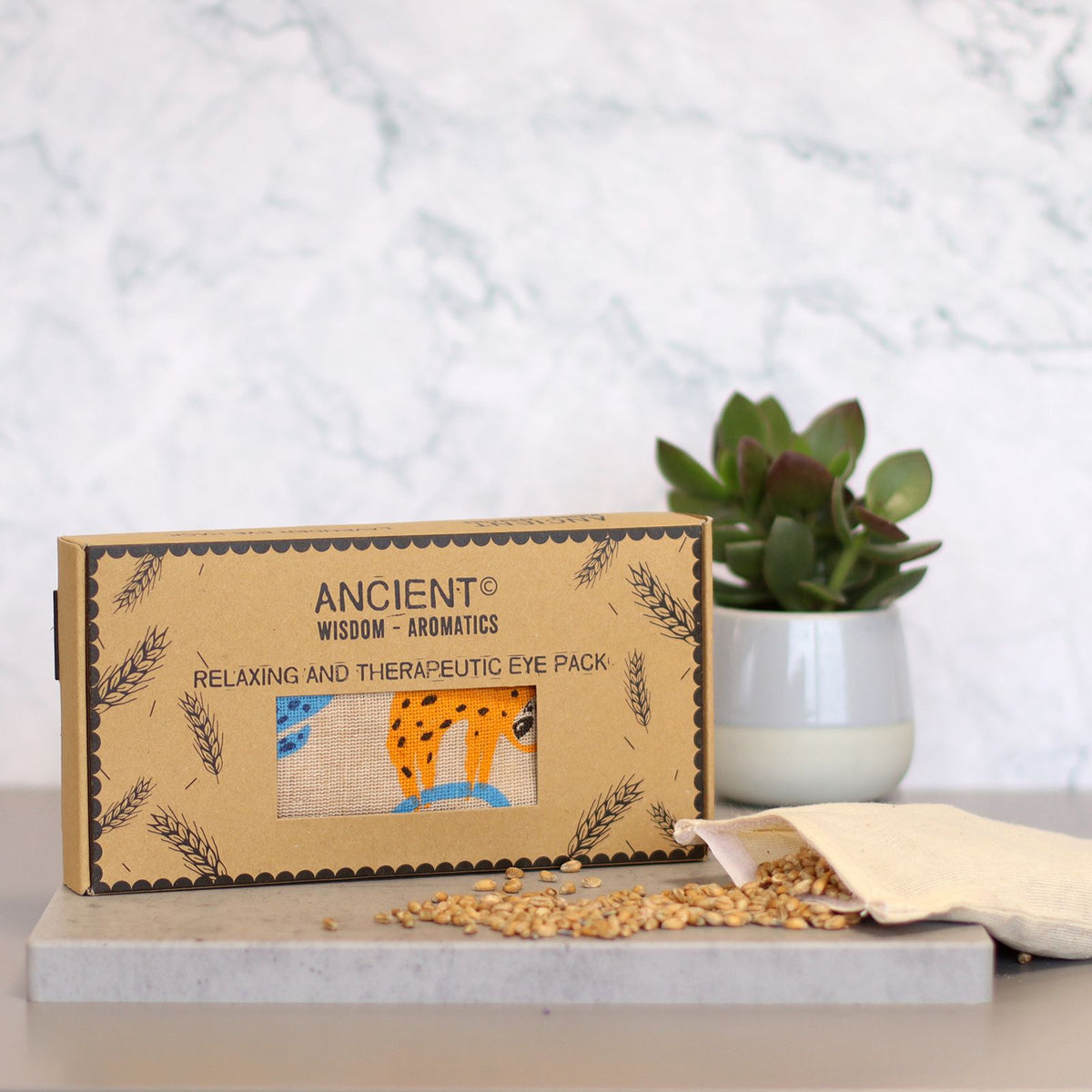 Lavender Eye Pillow in Lazy Sloth Gift Box