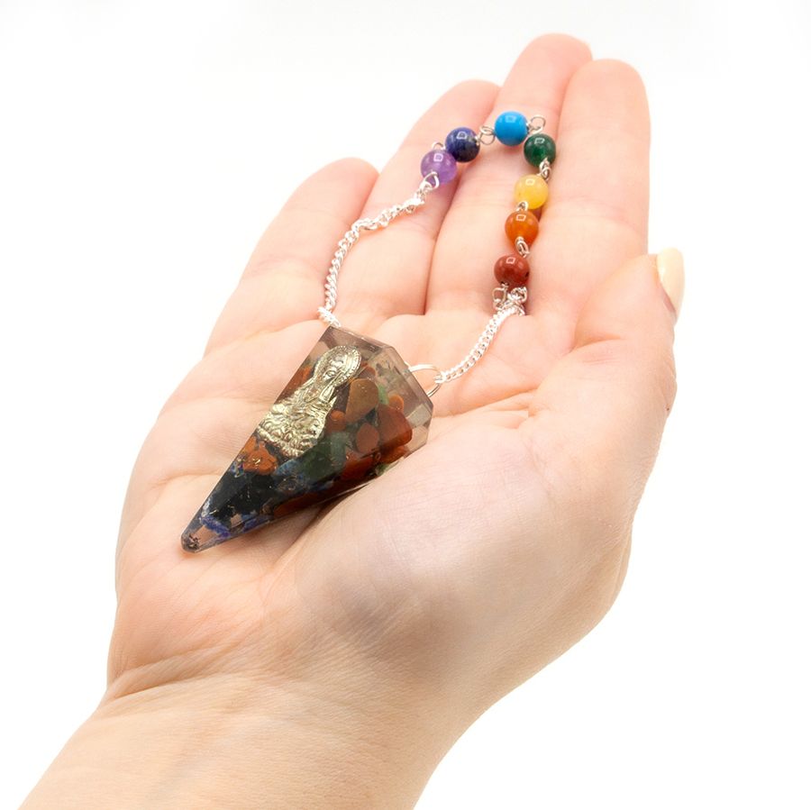 Buddha Orgonite Chakra Pendulum
