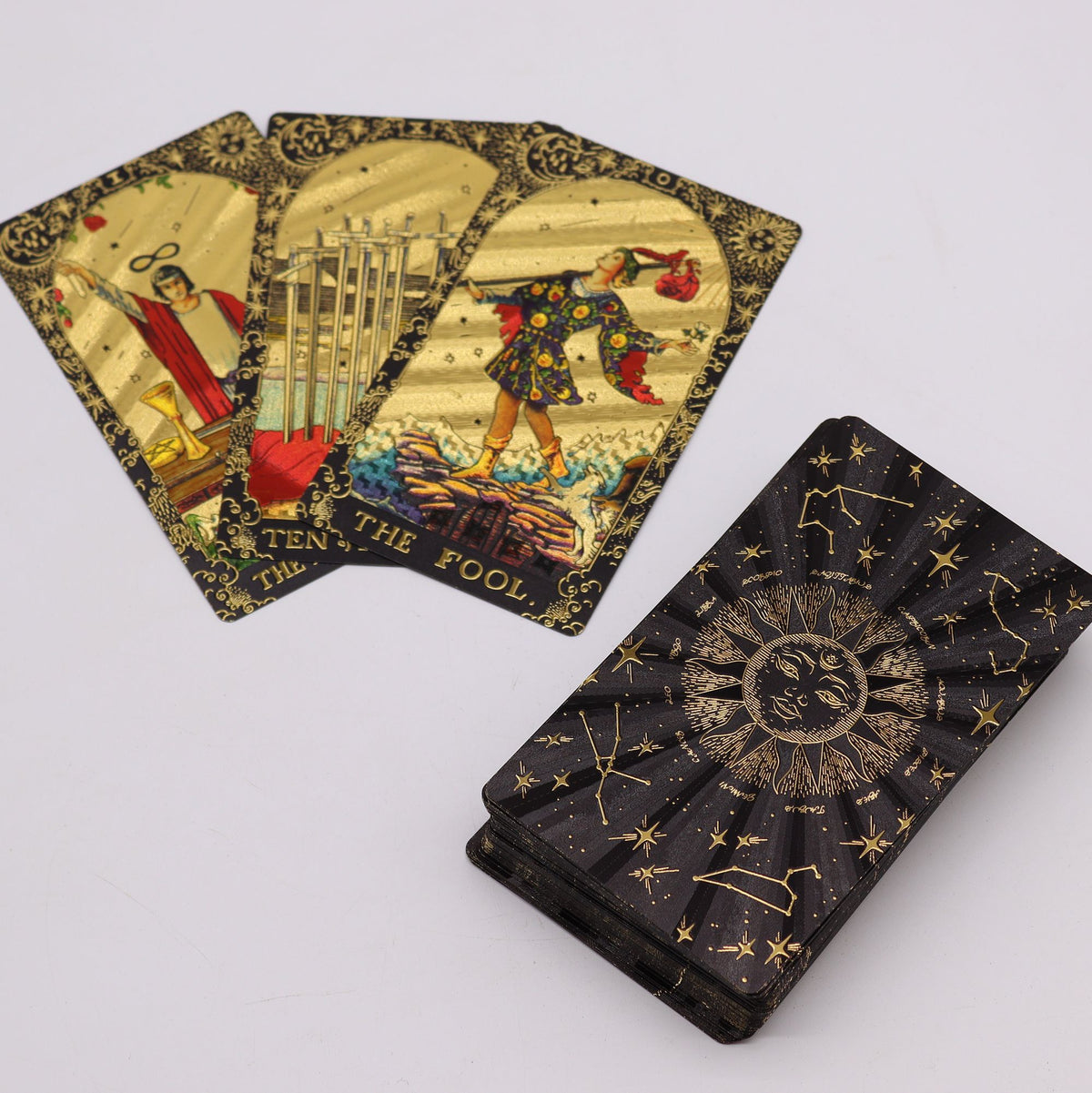 Gold Foil Tarot Let the Magic Begin Gift Box