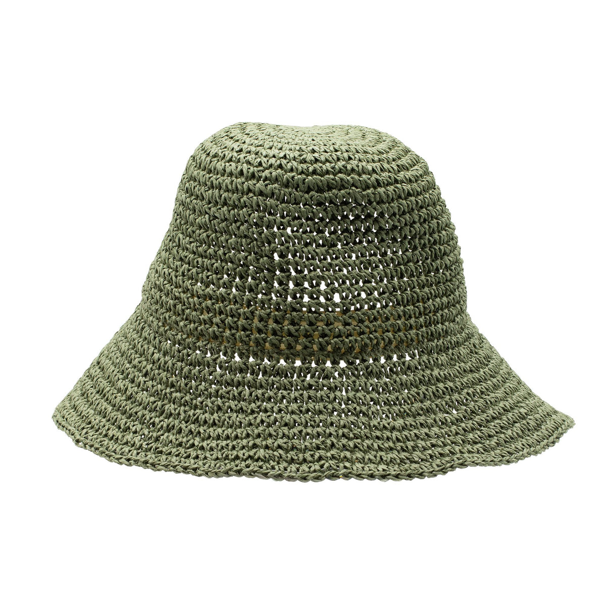 Moss Green Floppy Straw Sun Hat – Nomad Sari