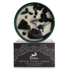 The King of Swords Crystal Magic Flower Candle