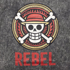 Nomad Sari Rebel Charcoal T-Shirt – Medium